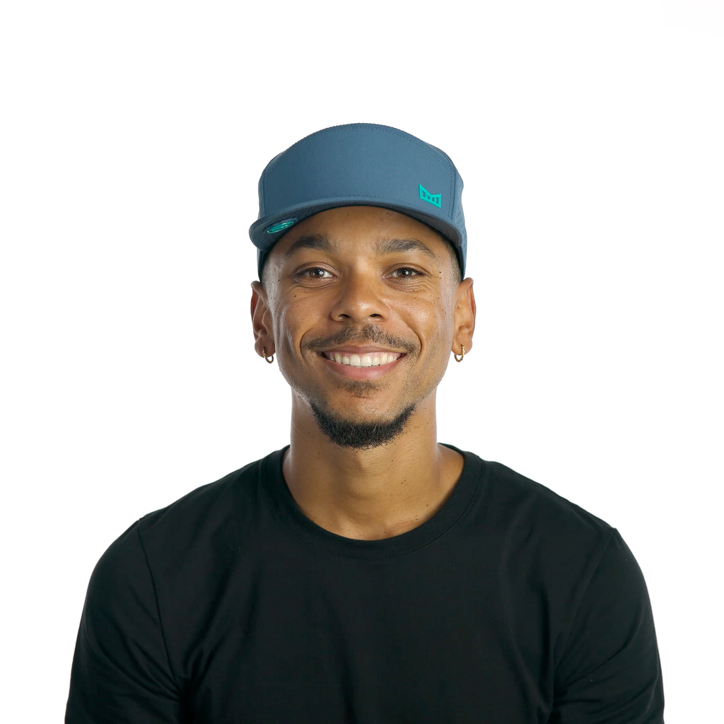 The model-image of the Melin Horizon Fit Trenches Icon Hydro hat in Deep Dive Big Image - 2