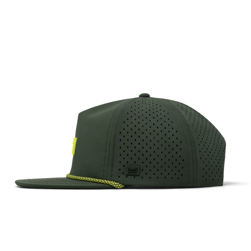 The front, angled view of melin's Coronado Brick Hydro in  Kombu Green Big Image - 4
