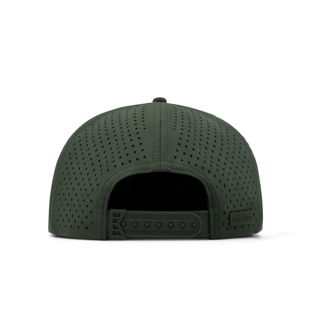 The front view of melin's Coronado Brick Hydro in  Kombu Green Big Image - 5