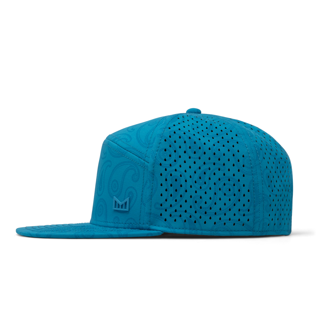 The side view of melin's Trenches Links Hydro in  Electric Blue Big Image - 4