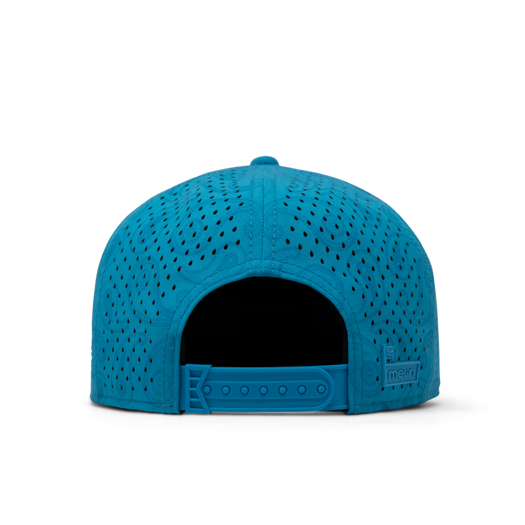The back view of melin's Trenches Links Hydro in  Electric Blue Big Image - 5