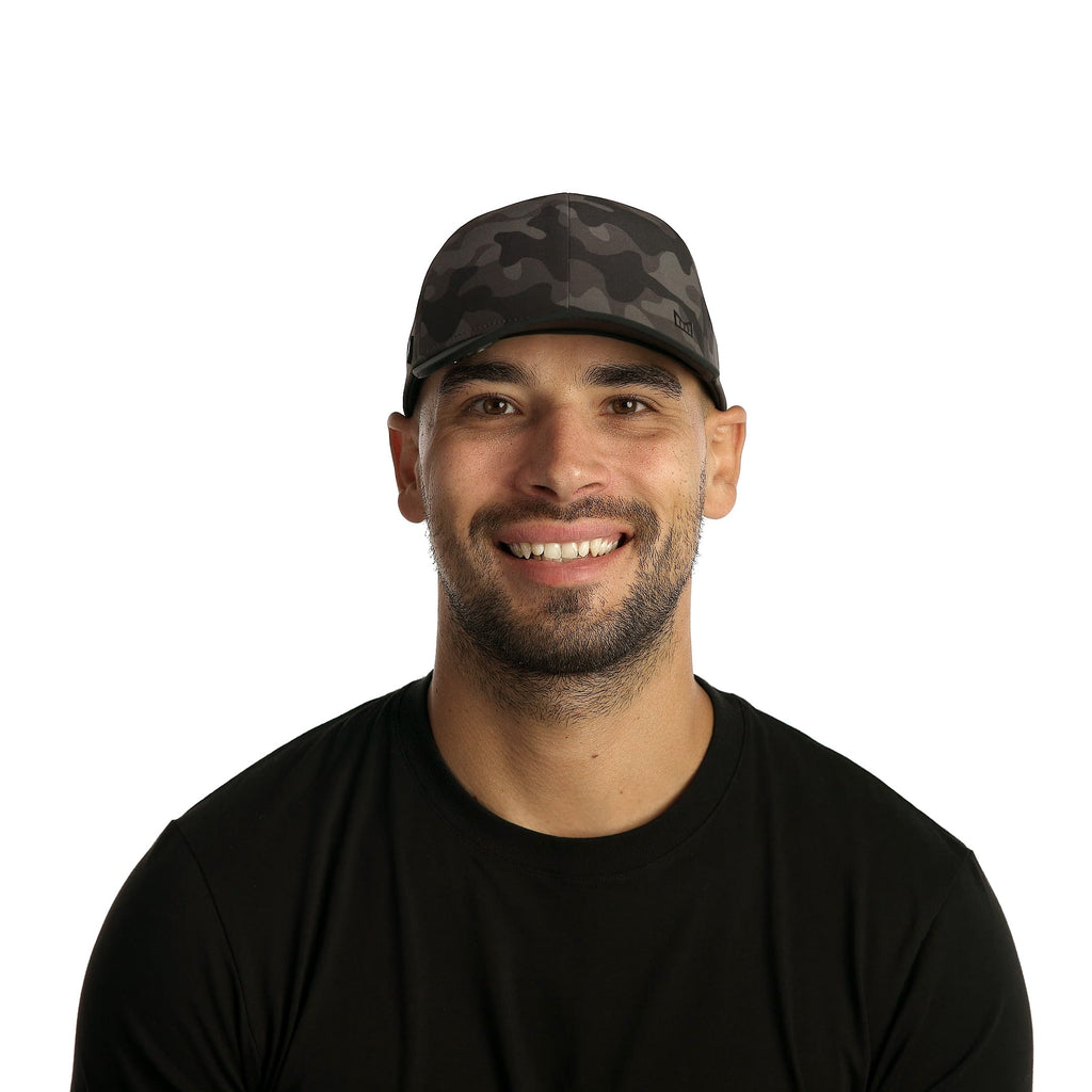 The model-image of melin's A-Game Hydrolite snapback hat in Black Camo Big Image - 2