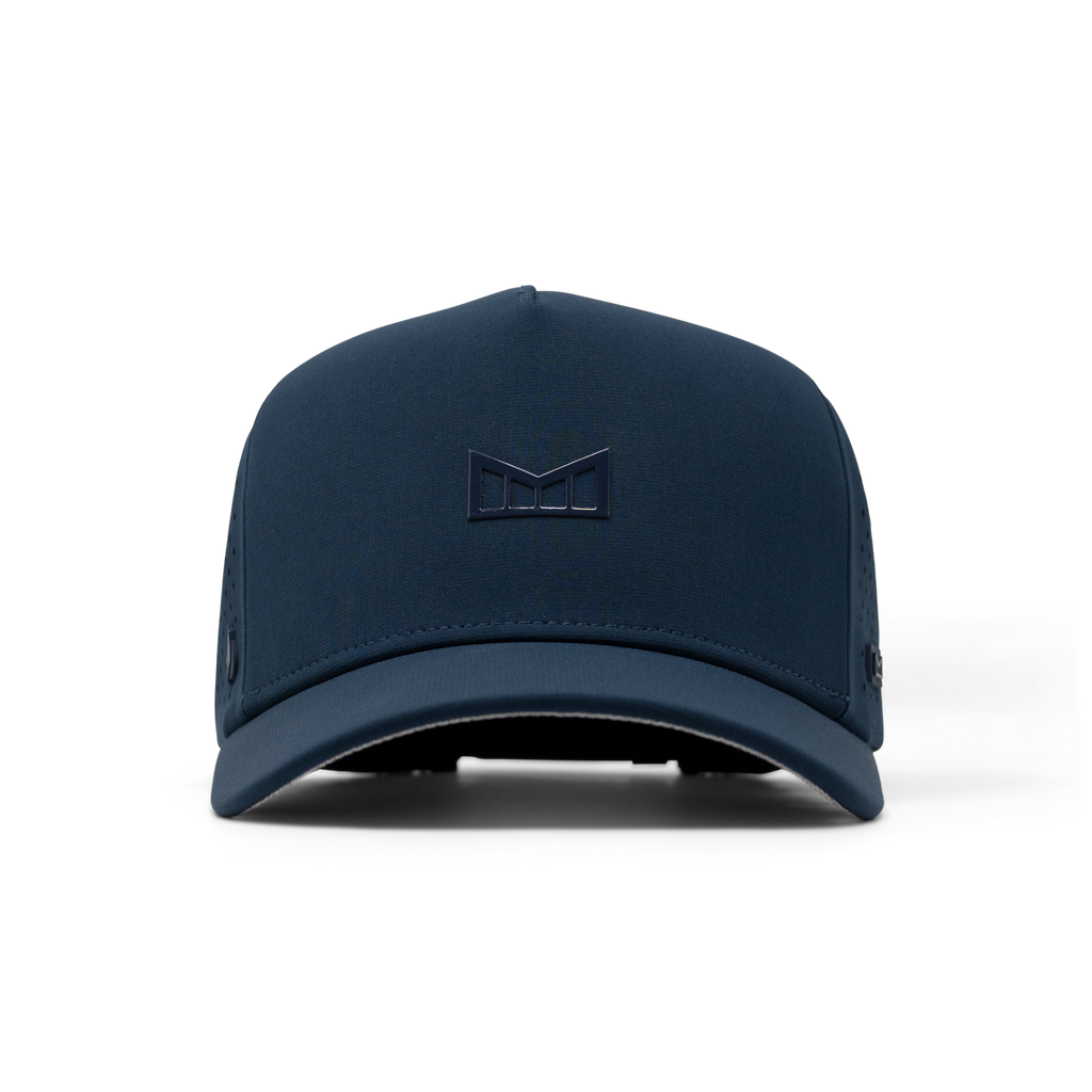 The front view of the melin Odyssey Hydrolite  Split Fit in  Navy Big Image - 3
