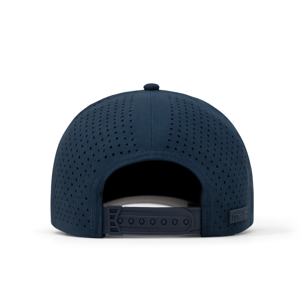 The back view of the melin Odyssey Hydrolite  Split Fit in  Navy Big Image - 5