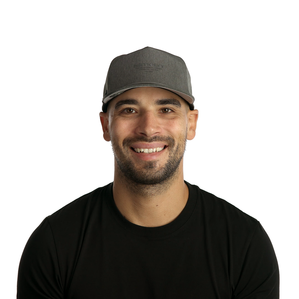 The model-image of melin's Coronado Hydrolite snapback hat in Heather Charcoal Big Image - 2