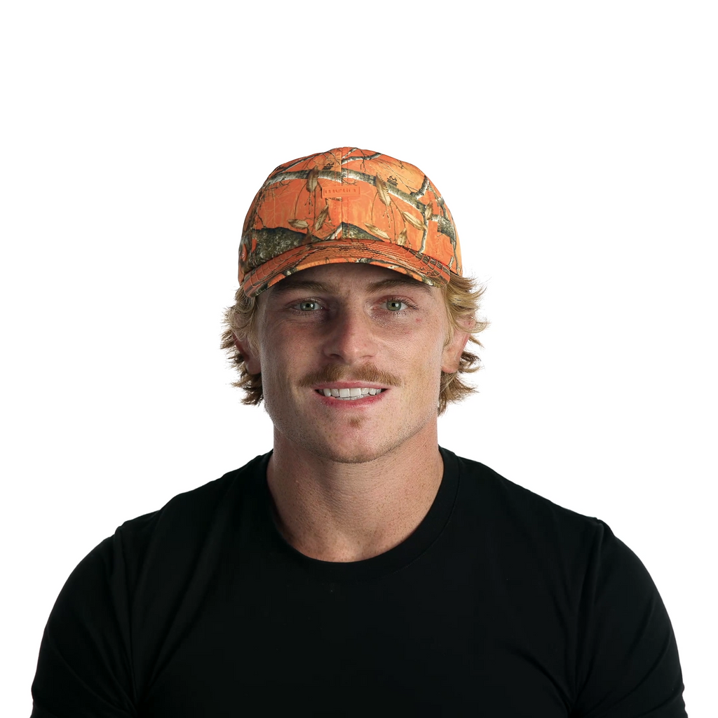 The model-image view of the melin Performance Dad Hat The Legend Realtree Hydro in Neon Camo Big Image - 2