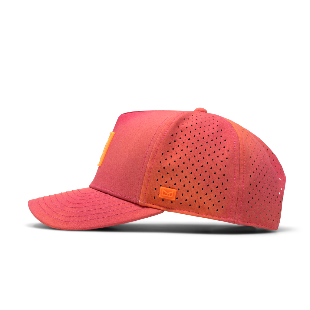 The side view of the melin Odysea Stacked Hydro  Split Fit in Sunset Aura Big Image - 4