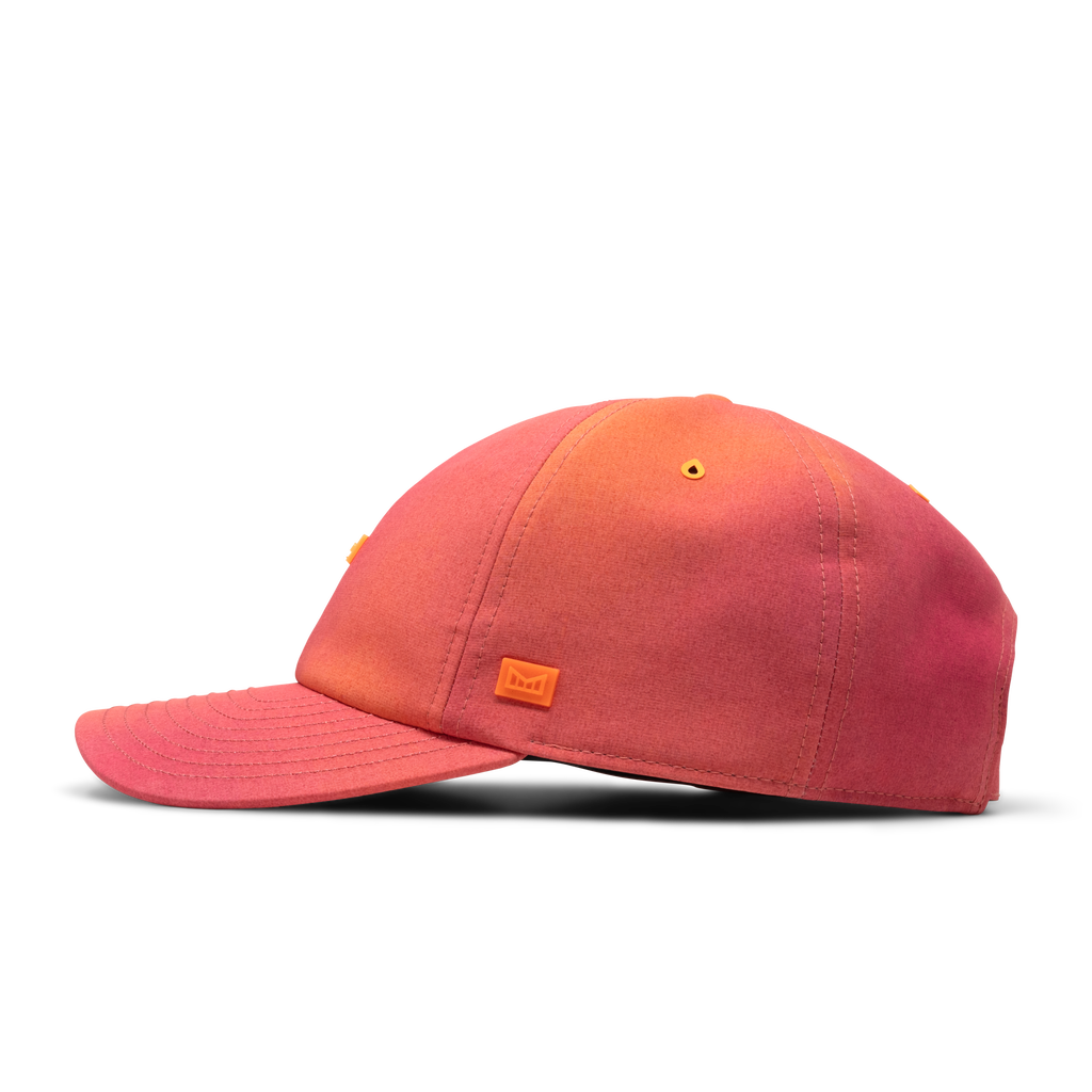 The side view of the melin The Legend Hydro  Performance Dad Hat in Sunset Aura Big Image - 4
