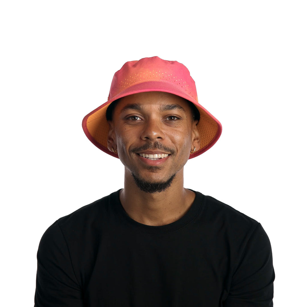 The model-image view of the melin Bucket Hat Caddy Hydro  in  Sunset Aura Big Image - 2