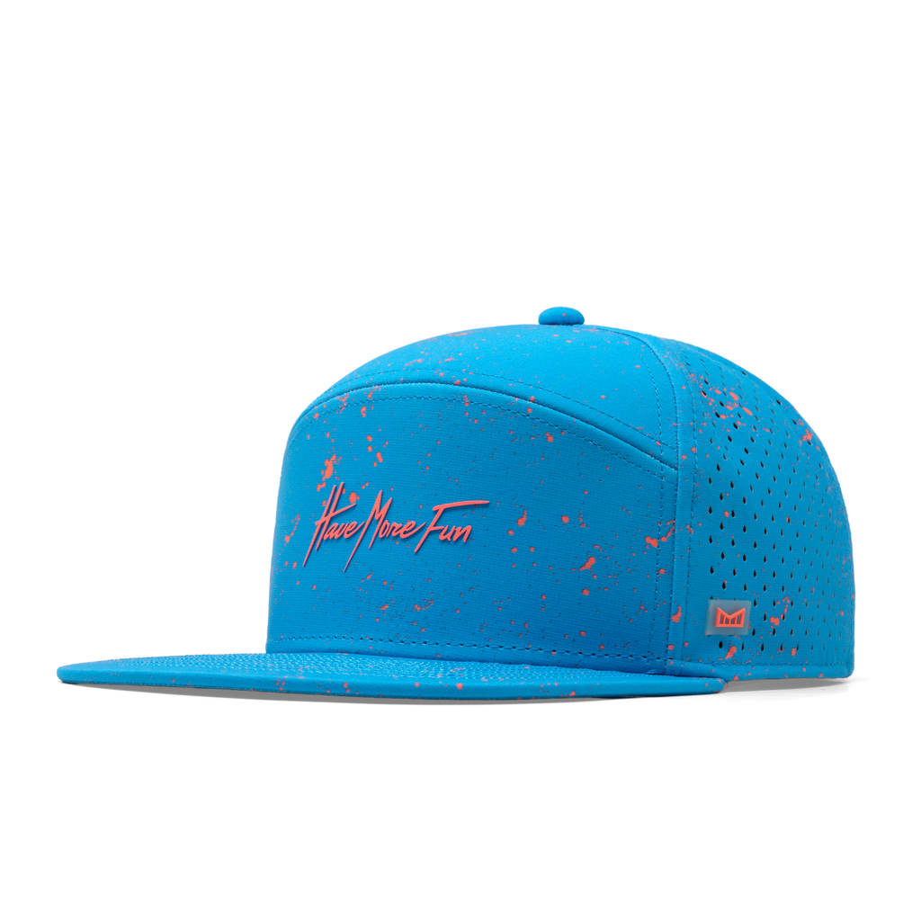 The front, angled view of the melin Trenches Neon Hydro  Horizon Fit in Electric Blue Big Image - 1