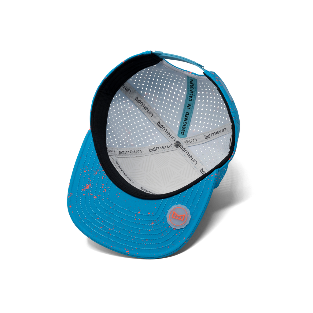 The inside view of the melin Trenches Neon Hydro  Horizon Fit in Electric Blue Big Image - 6