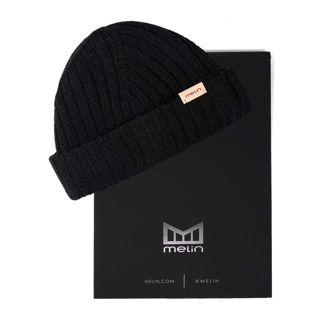 The Melin All Day Beanie in black Big Image - 4