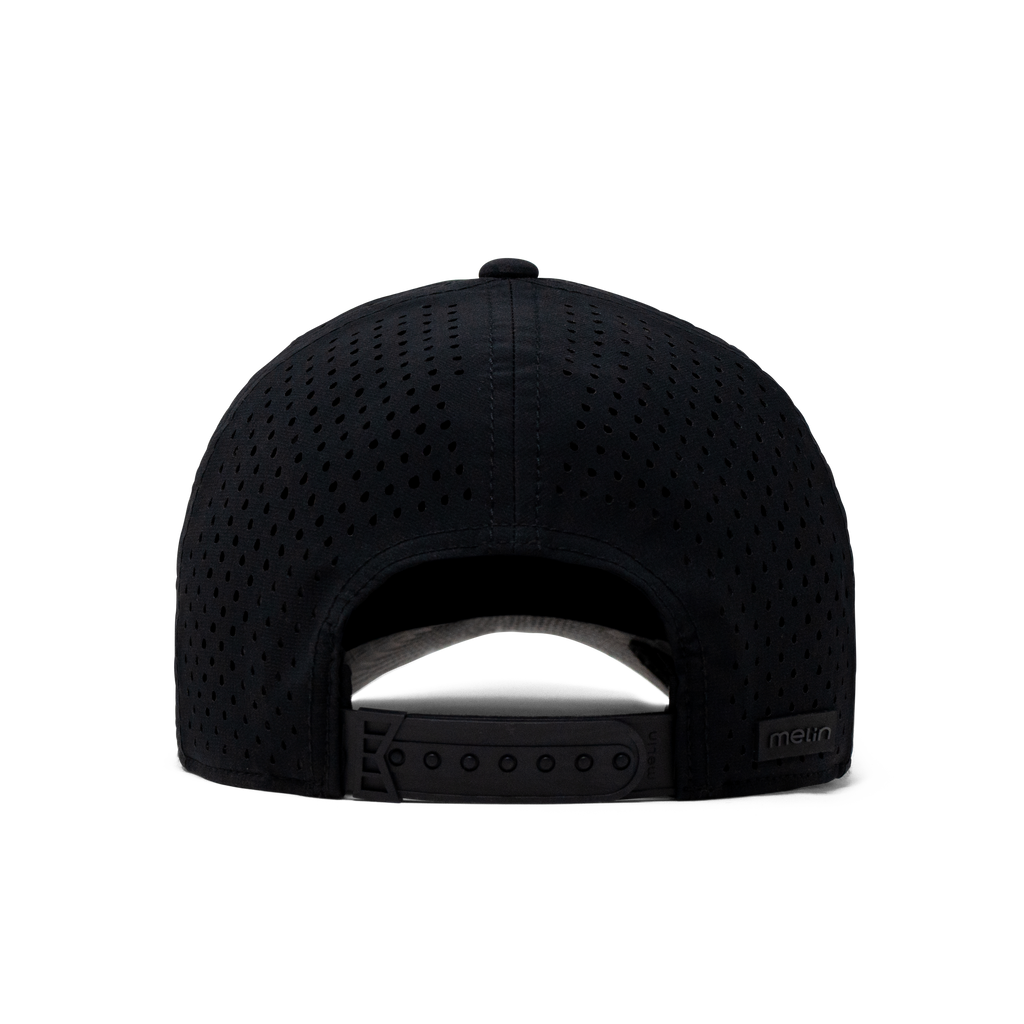 The back view of the Melin Vintage Fit A-Game Hydro hat in black Big Image - 4