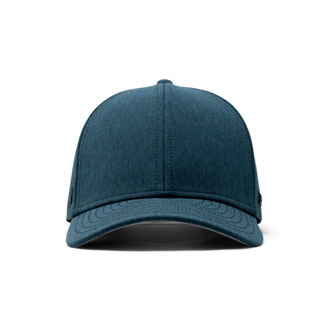 The frontal view of the Melin Vintage Fit A-Game Hydro hat in blue Big Image - 2