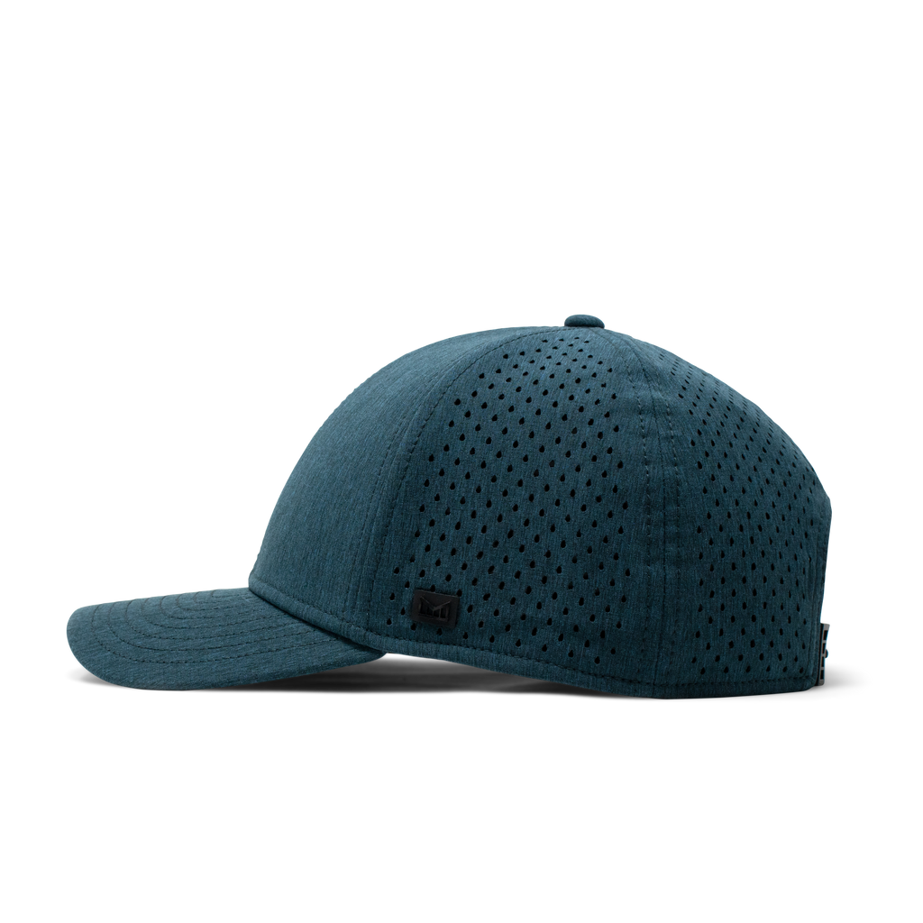 The side view of the Melin Vintage Fit A-Game Hydro hat in blue Big Image - 3