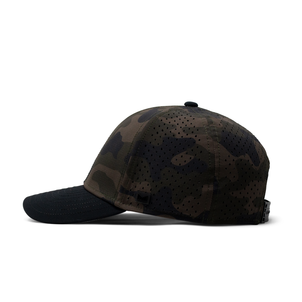 The side view of the Melin Vintage Fit A-Game Hydro hat in camo Big Image - 3