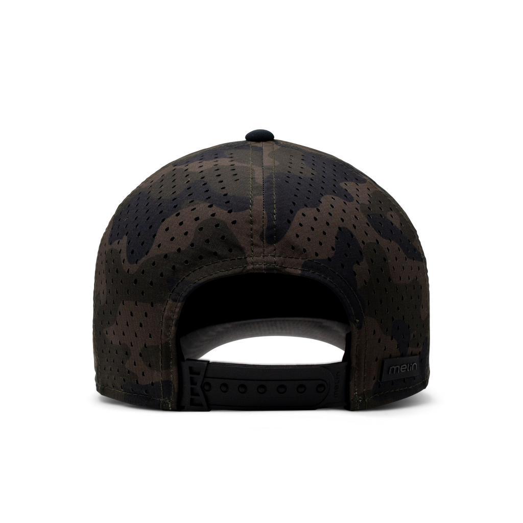 The back view of the Melin Vintage Fit A-Game Hydro hat in camo Big Image - 4