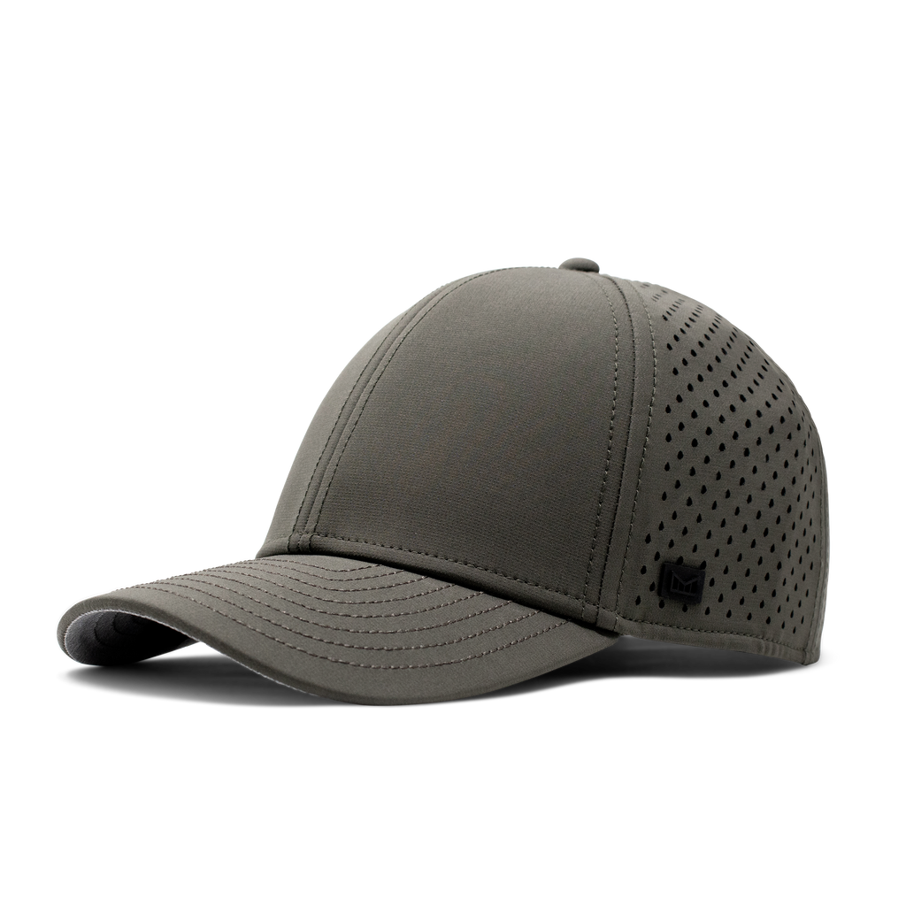 The angled view of the Melin Vintage Fit A-Game Hydro hat in green Big Image - 1