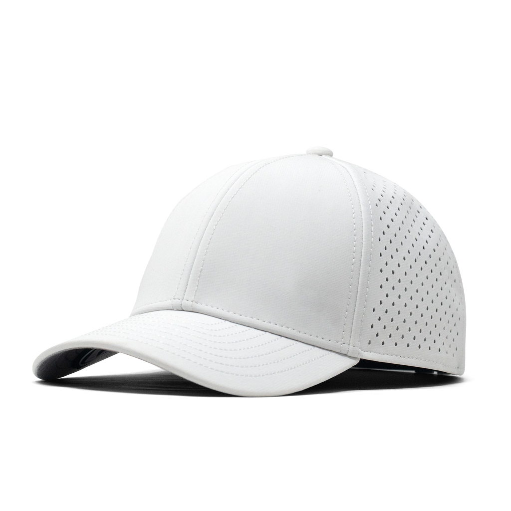 The angled view of the Melin Vintage Fit A-Game Hydro hat in white Big Image - 1