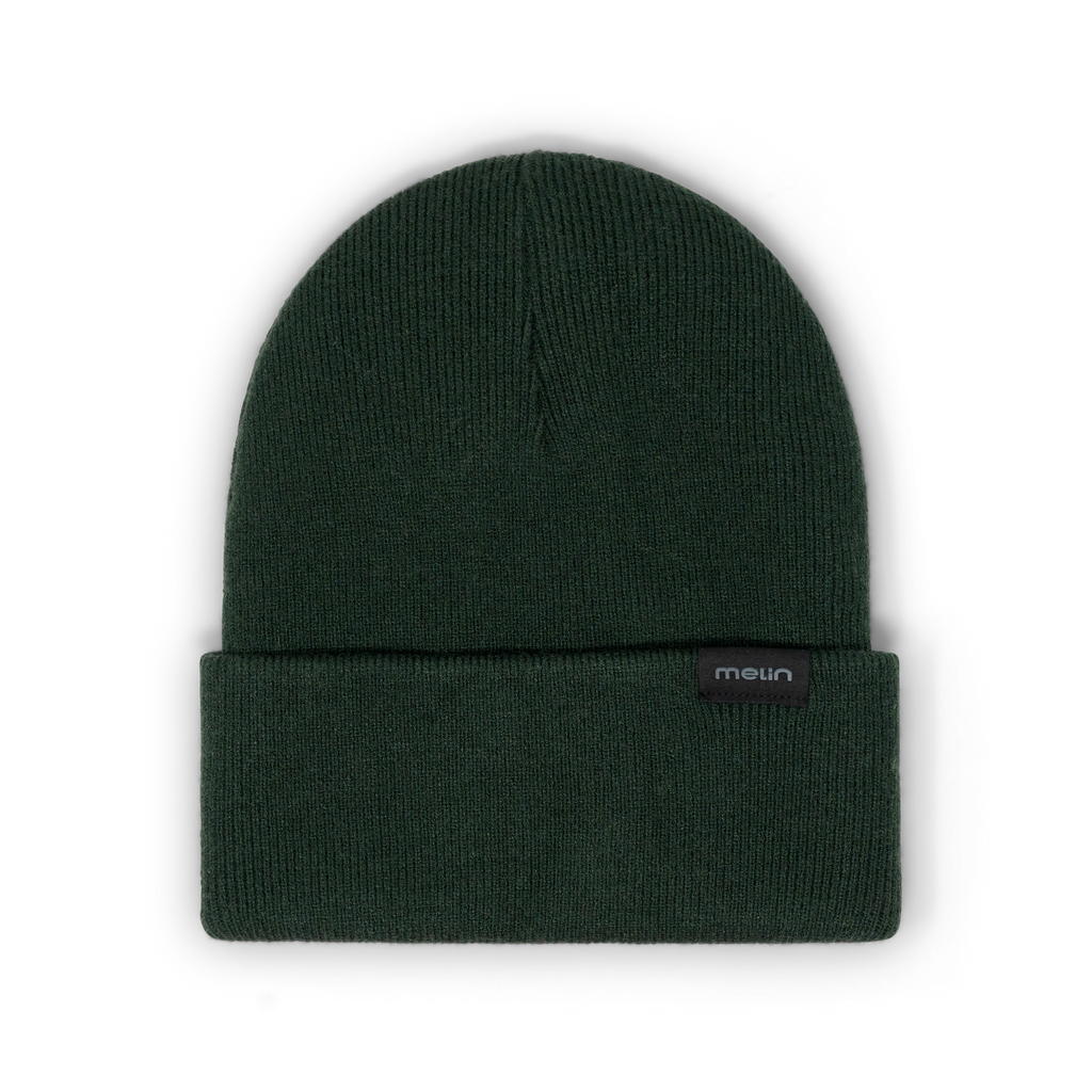 The front view of melin's Journey Beanie - Forest Green Big Image - 1