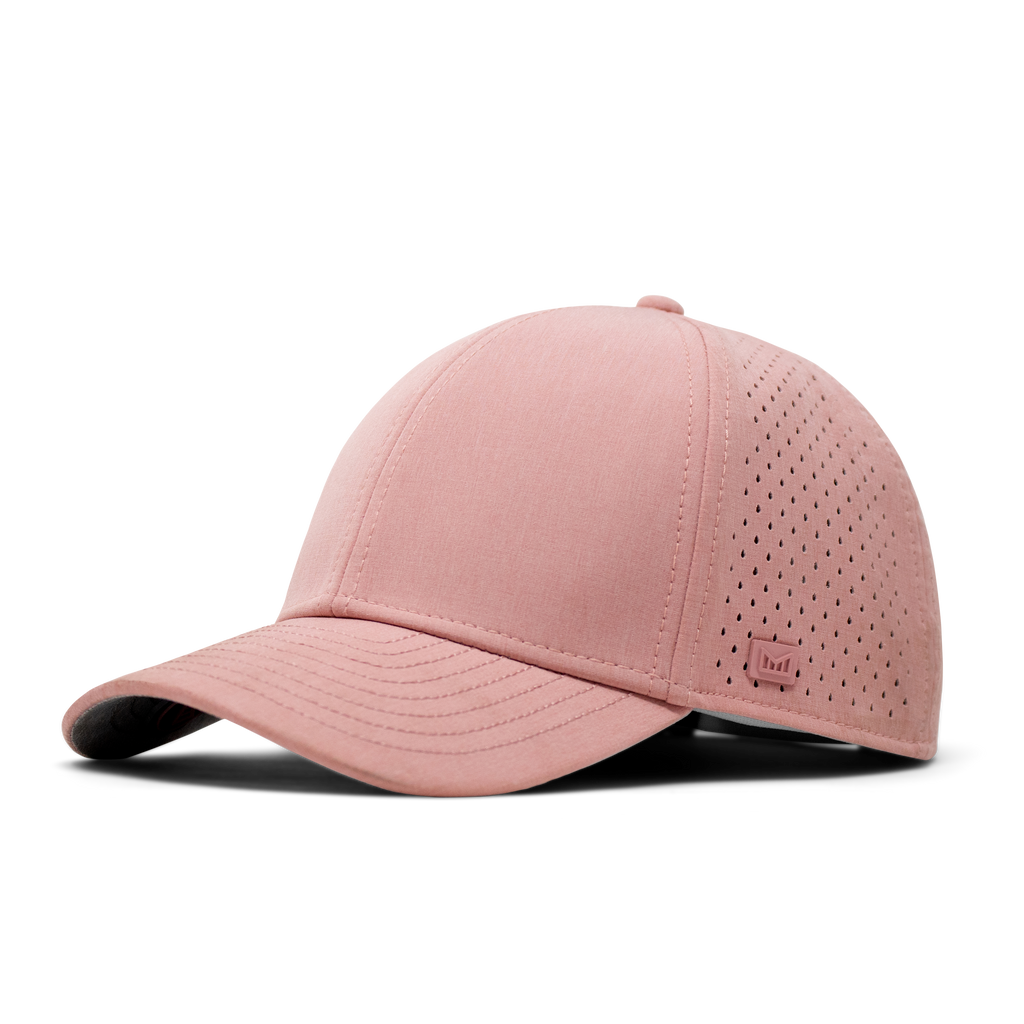 The angled view of the Melin Vintage Fit A-Game Hydro hat in pink Big Image - 1