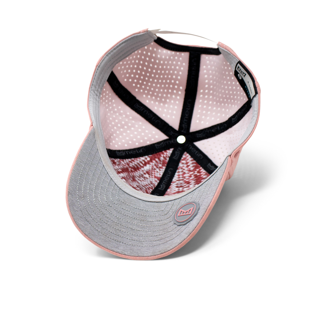 The inside view of the Melin Vintage Fit A-Game Hydro hat in pink Big Image - 5