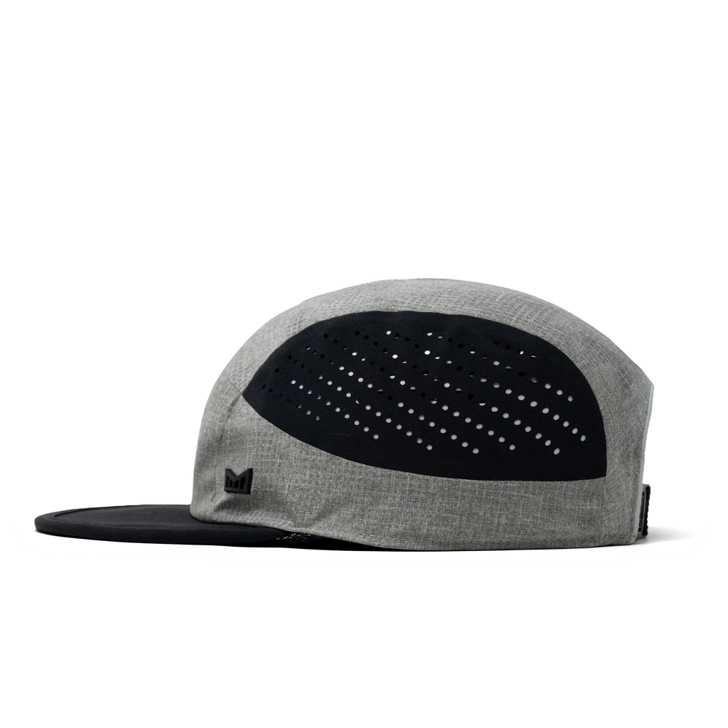 The side view of the Melin Camper Fit Pace Hydro hat in gray Big Image - 3