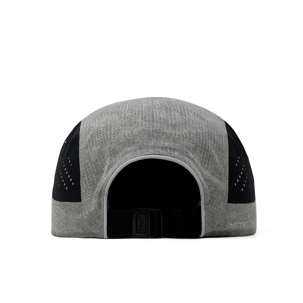 The back view of the Melin Camper Fit Pace Hydro hat in gray Big Image - 4