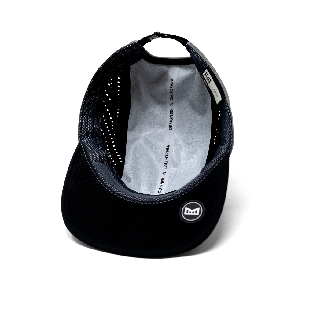 The inside view of the Melin Camper Fit Pace Hydro hat in gray Big Image - 5