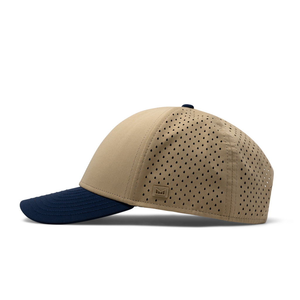 The side view of melin's A-Game Hydro - Khaki / Navy Big Image - 3