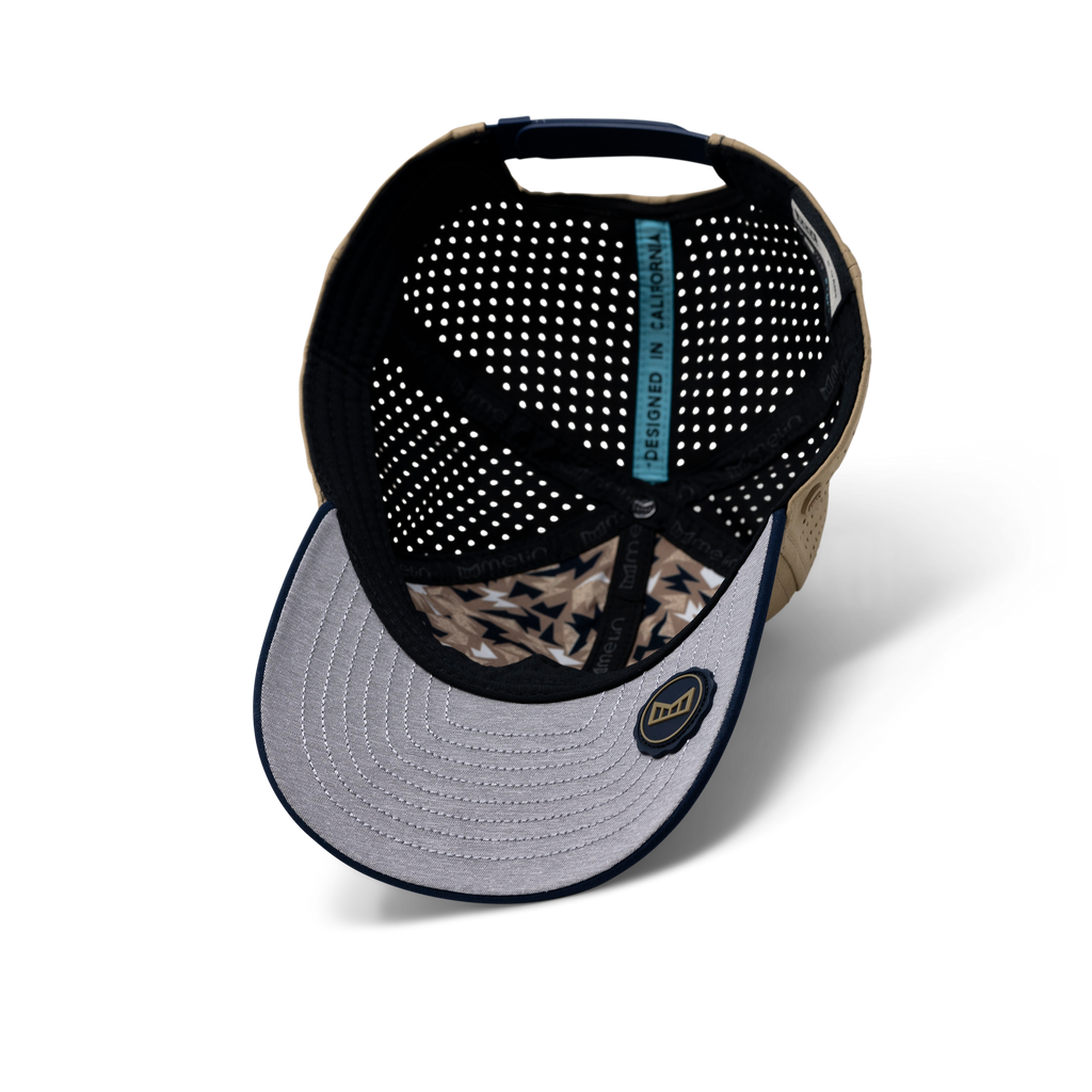 The inside view of melin's A-Game Hydro - Khaki / Navy Big Image - 5