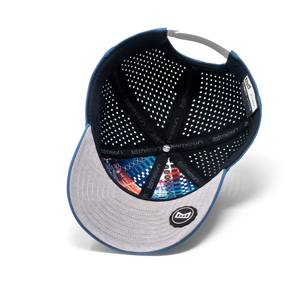 The inside view of the Melin Vintage Fit A-Game Hydro hat in light blue Big Image - 5