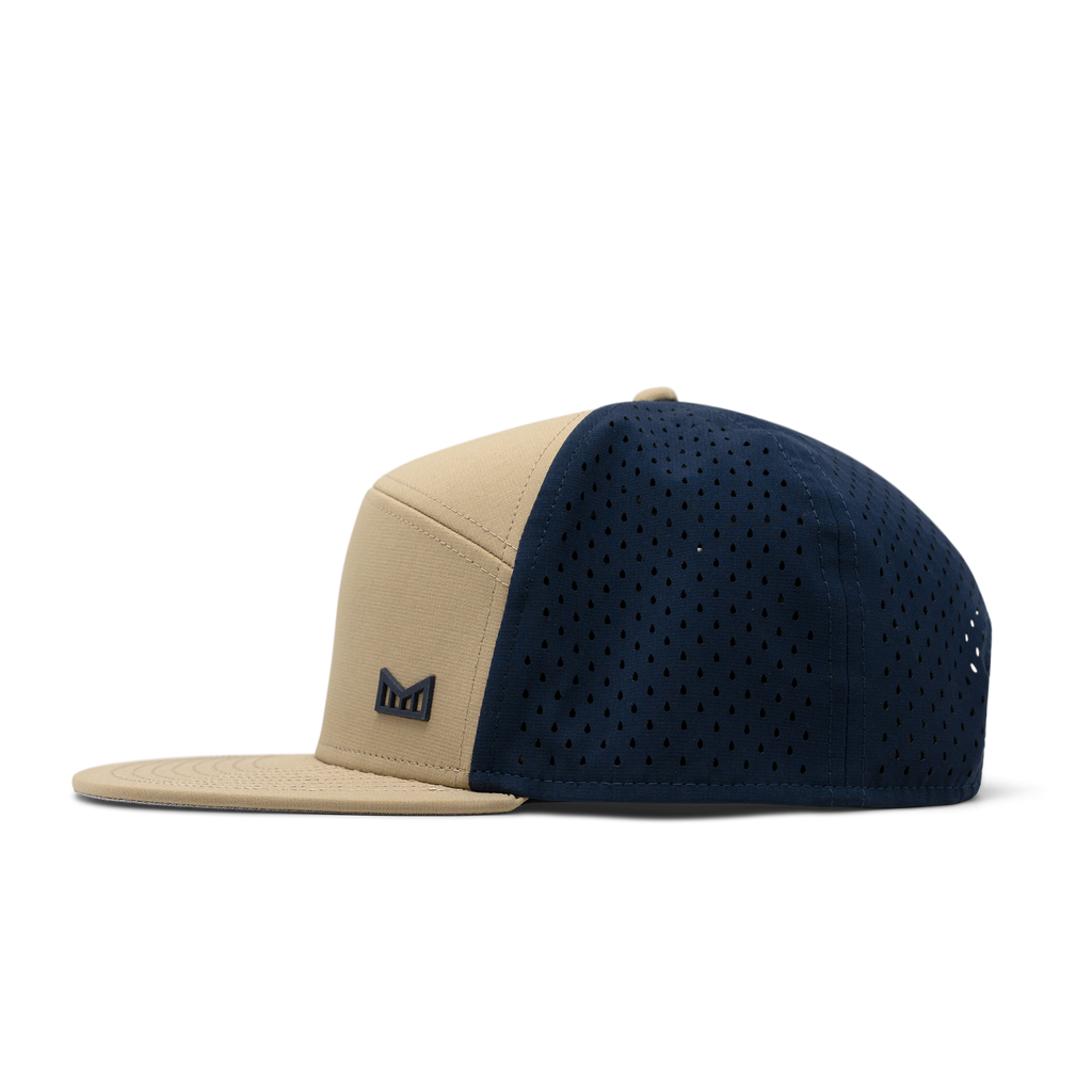 The side view of melin's Trenches Icon Hydro - Khaki / Navy Big Image - 3