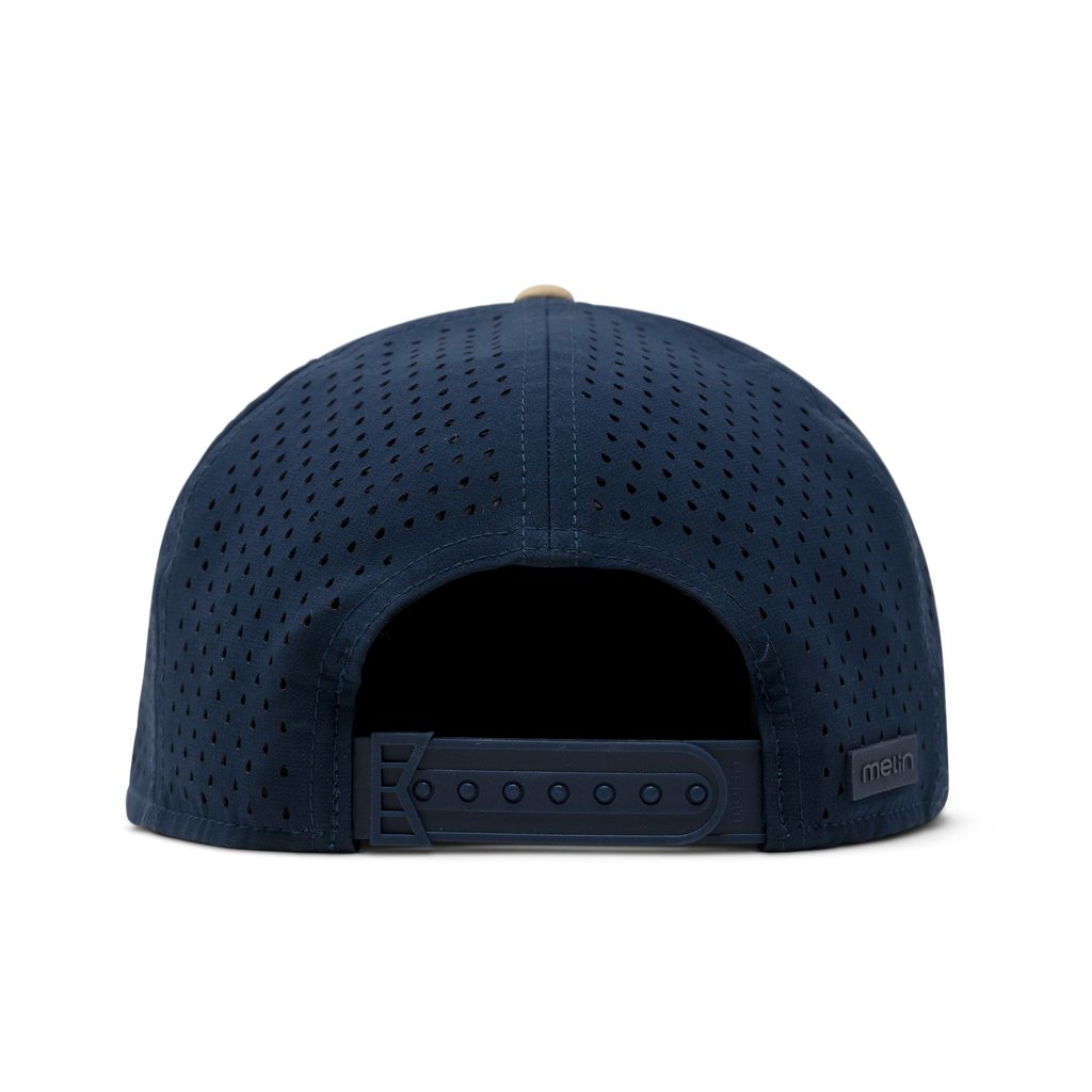The back view of melin's Trenches Icon Hydro - Khaki / Navy Big Image - 4