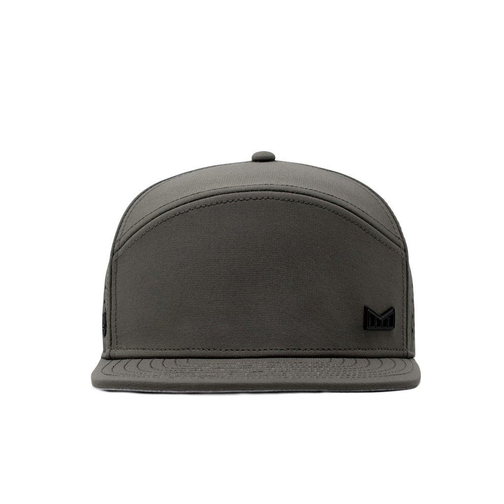The frontal view of the Melin Horizon Fit Trenches Icon Hydro hat in green Big Image - 2