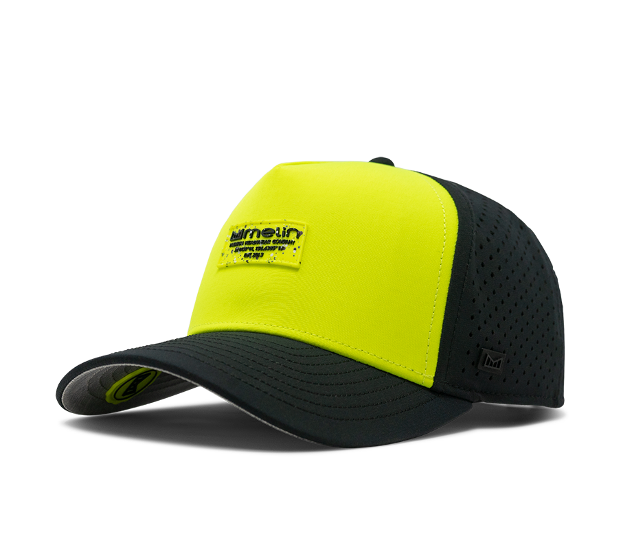 The angled view of the Odyssey Brick Hydro in Neon Yellow/Black. Big Image - 1