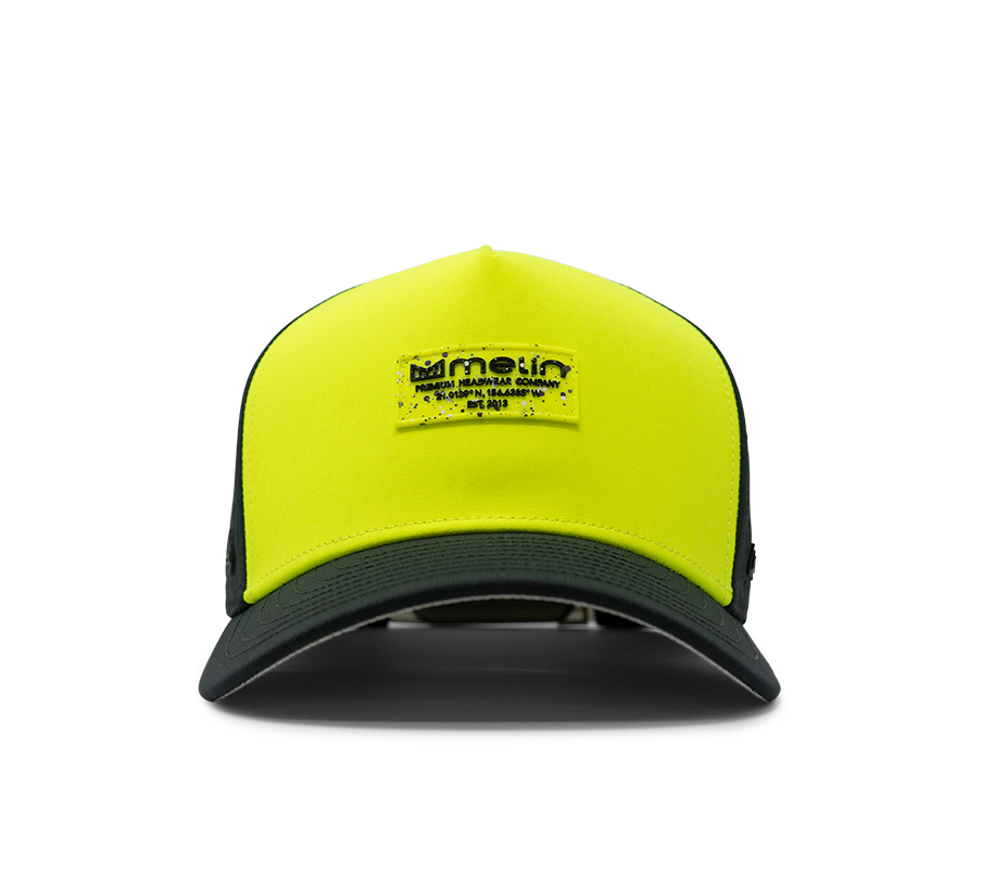 The front view of the Odyssey Brick Hydro in Neon Yellow/Black. Big Image - 3