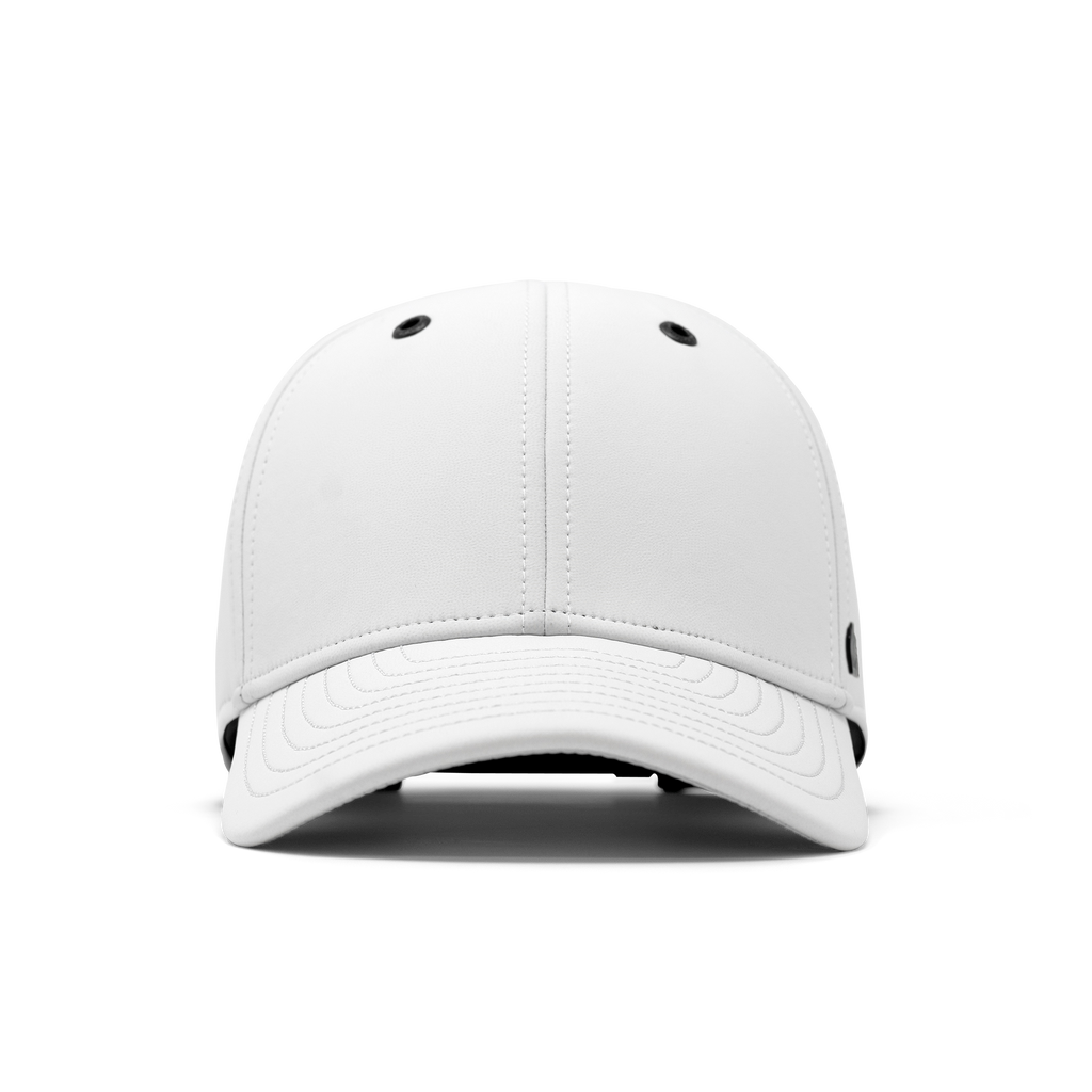 The front view of melin's A-Game Infinite Thermal frost snapback hat. Big Image - 2