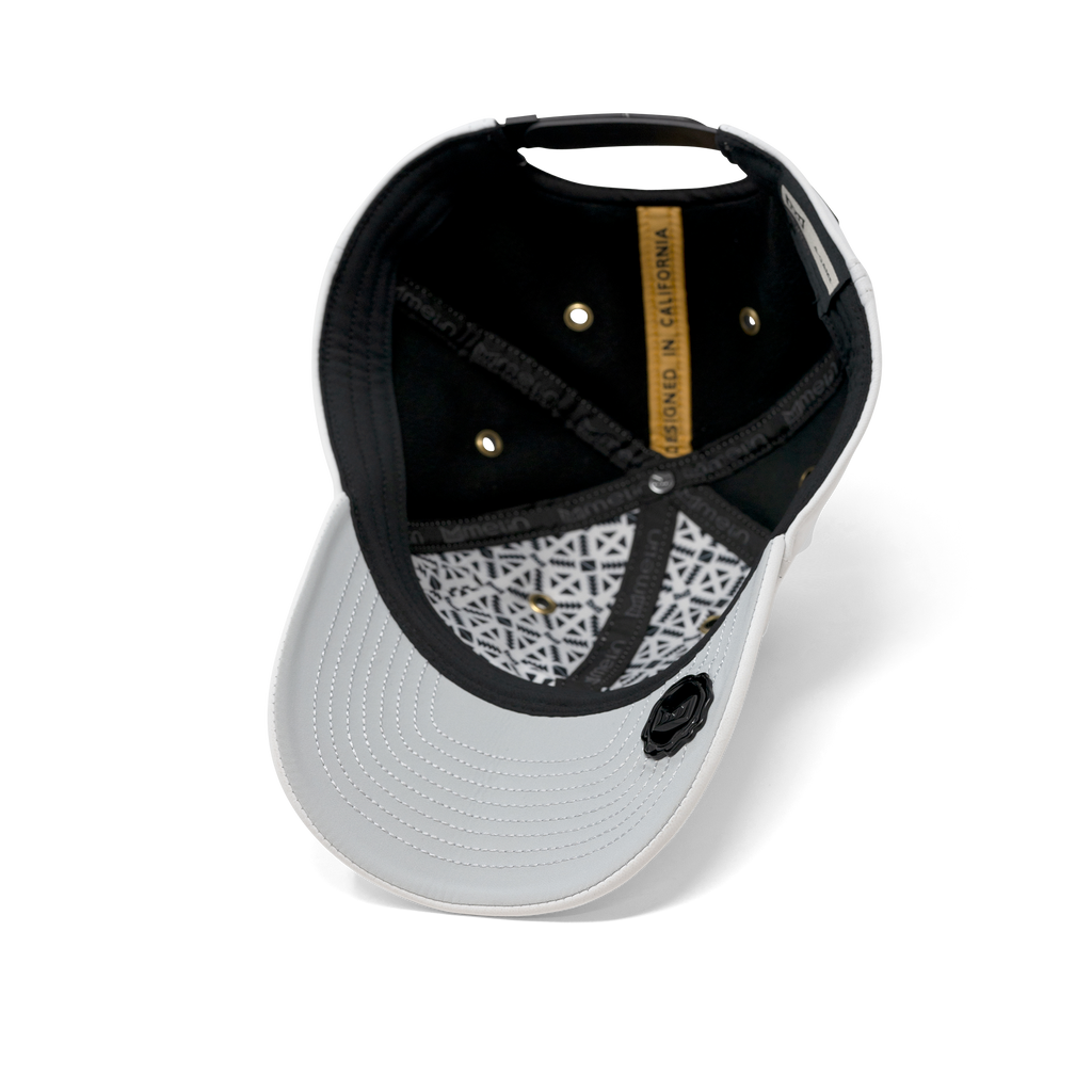The inside view of melin's A-Game Infinite Thermal frost snapback hat. Big Image - 5
