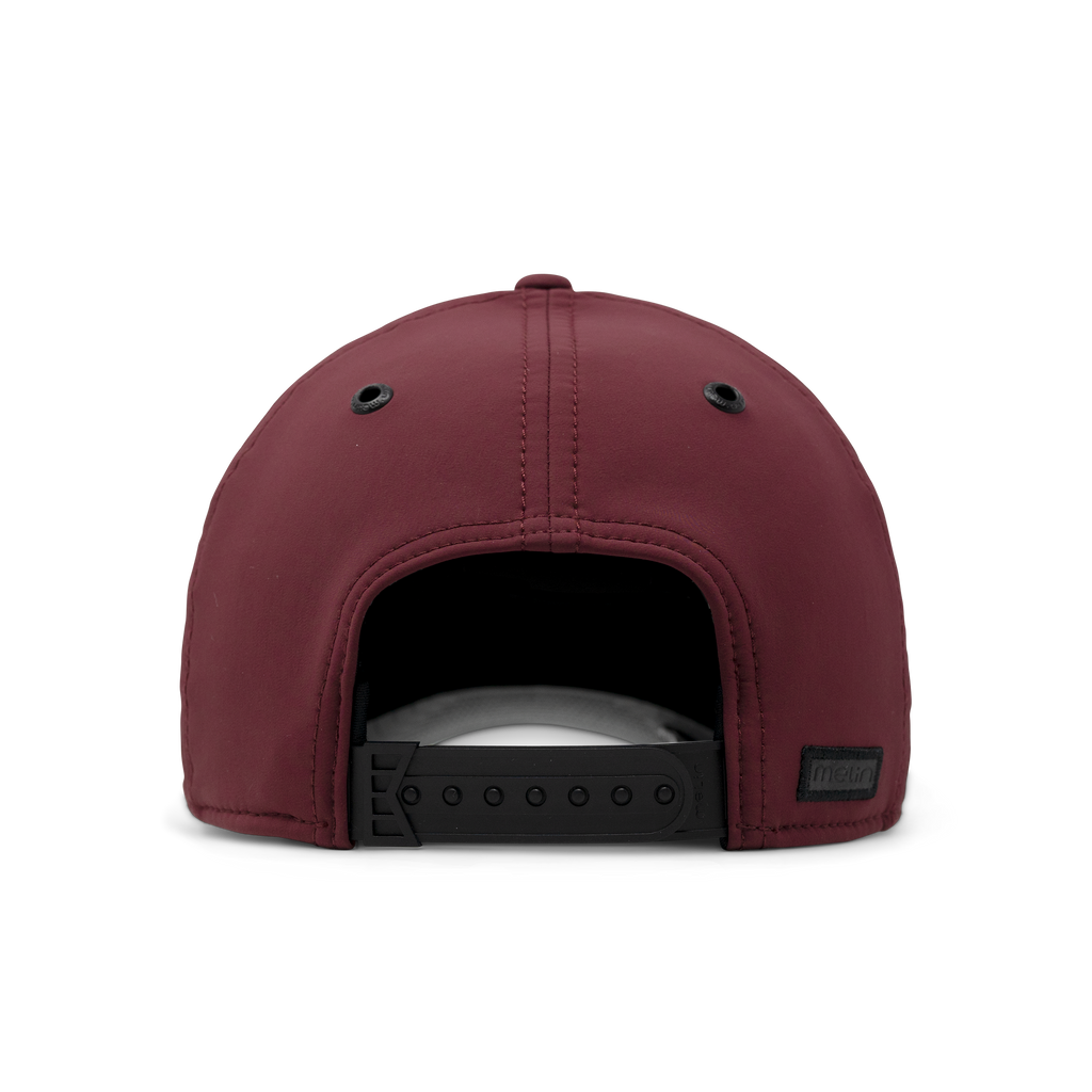 The back view of melin's A-Game Infinite Thermal in Maroon. Big Image - 4