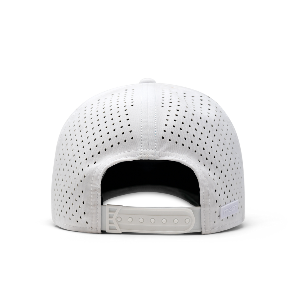 The back view of melin's A-Game Icon Hydro - White / Fairway Big Image - 4