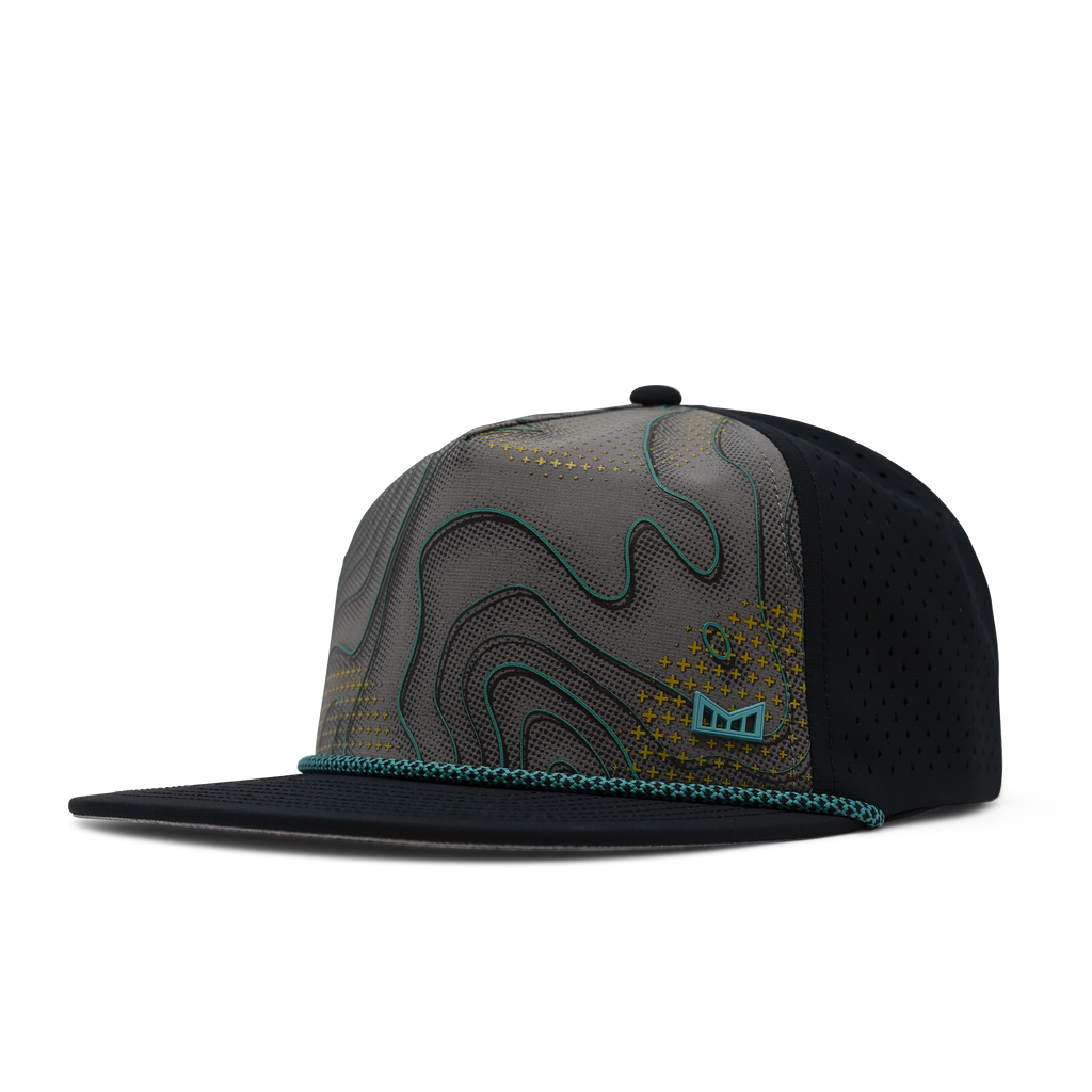 The angled view of melin's Coronado Icon Hydro - Gunmetal Topo Big Image - 1