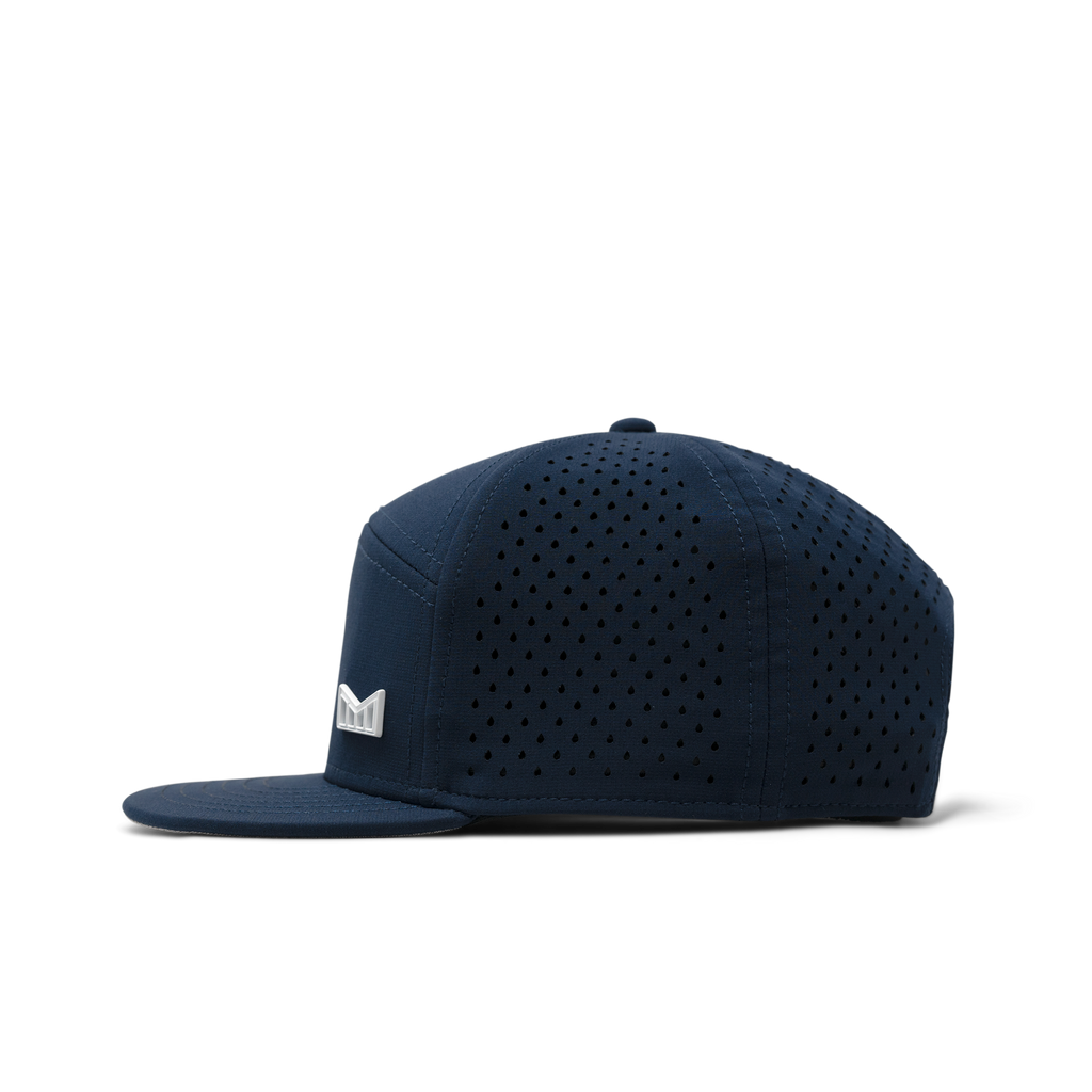 The side view of melin's Trenches Icon Kids Hydro - Navy Big Image - 3