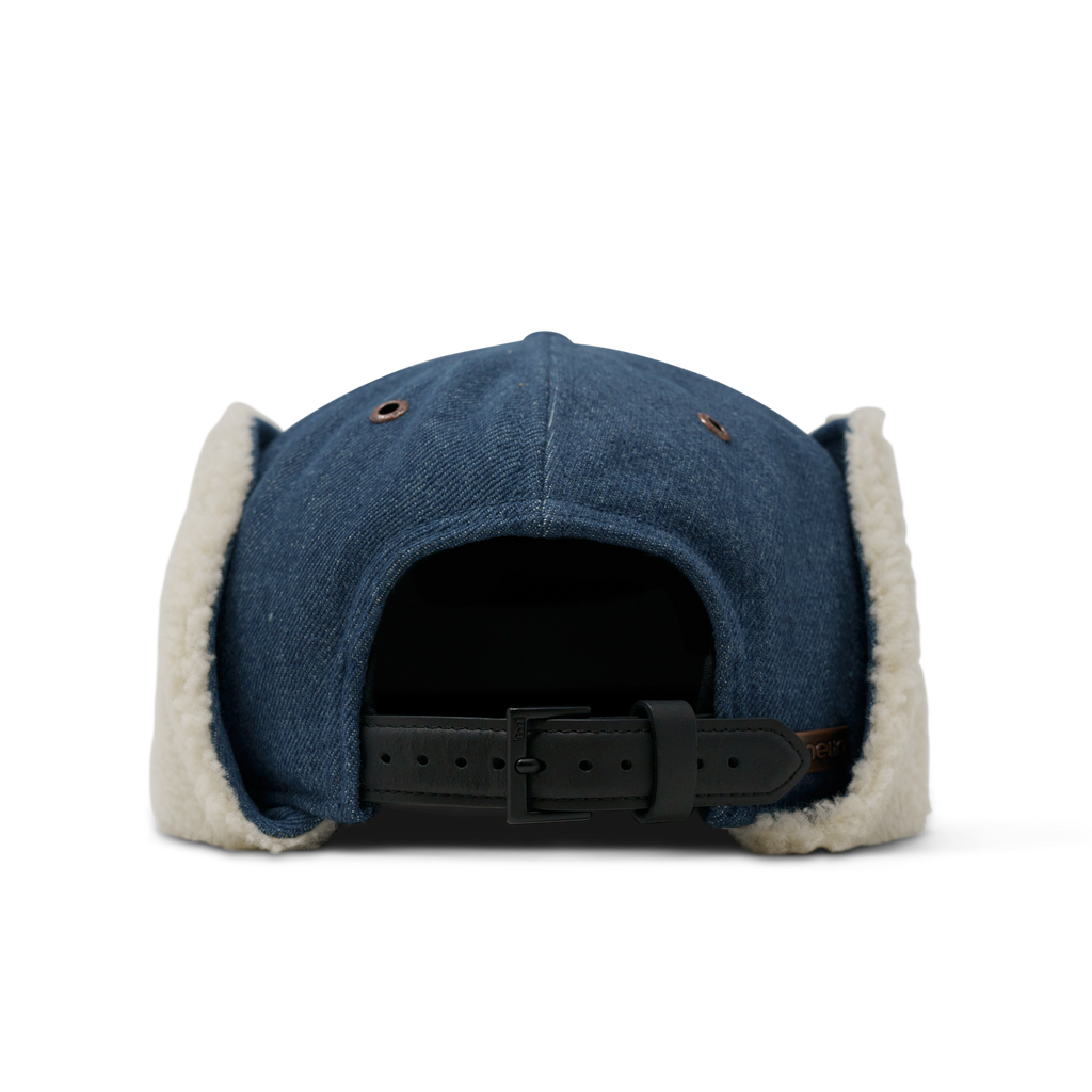 The back view of melin's Trenches Icon Lumberjack Thermal - Medium Blue Denim Big Image - 5